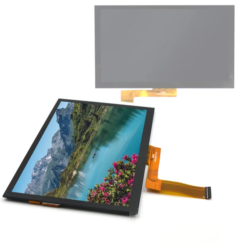 2023 7 IPS pantalla táctil TFT LCD Panel fabricante 1024X600 7 pulgadas LCD pantalla táctil capacitiva MIPI interfaz paisaje LCD