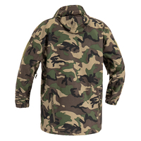 Veste de camouflage Softshell tactique respirante avec doublure en polaire en tissu de nylon imperméable camouflage de la jungle vente en gros