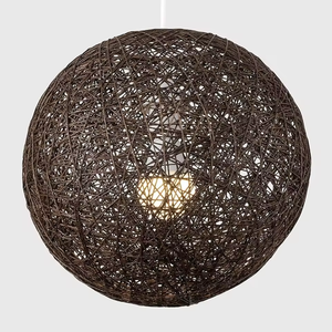 Mây đen hình cầu mặt dây đèn bóng râm-Mặt dây đèn-Bóng đèn đồ đạc Chụp đèn cho phòng - Product Image 4