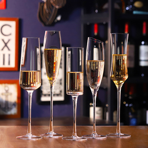 Vente en gros flûtes à champagne flûte de mariage verres à champagne verrerie en cristal verre à vin pour fête tasses en verre à vin - Product Image 1