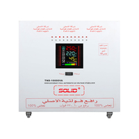 Stabilisateur de tension monophasé norme IEC, entrée 80V-260V, 10KVA 15KVA, régulateur de tension automatique AC 220V AVR, populaire en Irak