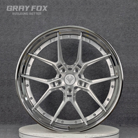 Roues forgées concaves profondes personnalisées en 2 parties, 18, 19, 20, 21, 22 pouces, PCD 5x114.3, 5x112, 5x120, pour Porsche Cayenne, Ferrari 911