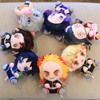 Peluches Demon Slayer de 20 cm (8 pouces) pour la vente en gros, jouets doux pour enfants, poupées en peluche de personnages d'anime et de dessins animés pour machine à griffes