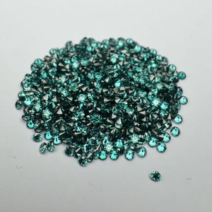 Gemas HQ Melee de 1.0mm, 1.5mm, 2mm, 2.5mm, 3.0mm, Diamantes Verdes y Rosas de Color Natural, Piedras Sueltas de Moissanita Azul - Product Image 4