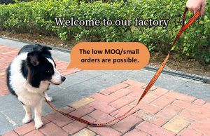 <span class=keywords><strong>Collar</strong></span> de perro mascota tejido jacquard con diseño de logotipo personalizado bordado al por mayor personalizado - Product Image 6