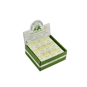 ขาตั้งโชว์สินค้าแบบตั้งโต๊ะทำจากกระดาษลูกฟูก รีไซเคิล เป็นมิตรกับสิ่งแวดล้อม พิมพ์สี CMYK ตามสั่ง สำหรับโฆษณาเครื่องสำอางและน้ำหอม ขายส่ง - Product Image 3