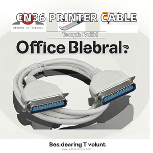 Construction classique IEEE-1284 36 broches CN36 mâle à mâle câble de données parallèle avec blindage en PVC - Product Image 2