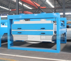 Hạt giống nông nghiệp sạch hạt làm sạch chấm điểm máy đậu phộng Đậu lăng hạt giống sàng sàng lọc ROTARY Cleaner - Product Image 5