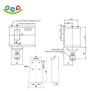Yüksek kaliteli tek kök vakum basınç kontrolörü basınç anahtarı - Product Image 6