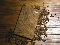 Coffret Cadeau d'Entreprise Personnalisé Premium : Kit Carnet A5 et Stylo en Grains de Café Recyclés – Kit de Bienvenue Durable pour le Branding de Bureau VIP