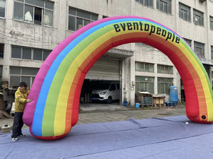 قوس قزح قابل للنفخ لتزيين فعاليات مهرجان الفخر - Product Image 6