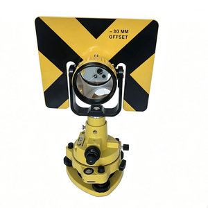 Kit de prisme de surveillance pour levés avec tribrach et adaptateur de prisme, ensemble de prismes optiques à plomb pour station totale et instrument de topographie - Product Image 2