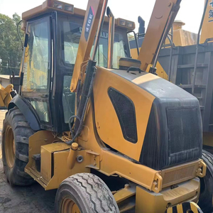 Chargeuse-pelleteuse CAT 416E d'occasion, modèle 2020, 75 kW, 4x4, moteur, boîte de vitesses et pompe de haute qualité, charge nominale de 1 tonne, à vendre - Product Image 4