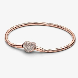Di Tendenza 2025 Braccialetti a Forma di Cuore con Charm Classici, Romantici e Raffinati, Adatti per Accessori di Gioielleria Fai-da-te di Marca di Alta Gamma - Product Image 4