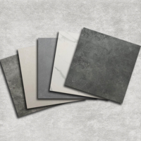 Campagne moderne 60x60 Carreaux antiques mats antidérapants de haute qualité gris ciment Style industriel pour accents de chambre antibactérien
