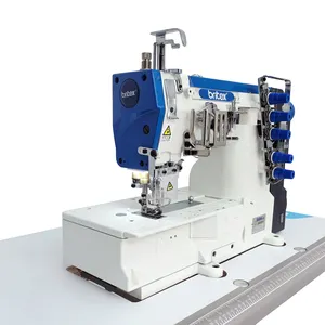 Industriële WD-3500D-01CB Direct Drive Flat-Bed Interlock Stitch Naaimachine Met Bovenkap Voor Effen Naaien