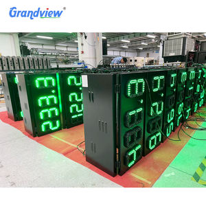 批发加油站设备价格标牌户外板全彩广告图腾燃料铝秤气价加油站 - Product Image 5