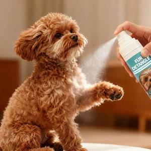 Muestra Gratuita de Espray Nutritivo para el Pelo de Mascotas en Caja Ecológica, Suavizante y Antiestático, Desenredante para Perros, para el Baño y el Aseo - Product Image 4