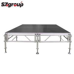 שלב נייד סגסוגת אלומיניום מתקפל עם מערכת סאונד מגדל מערך קול למסיבות חתונות - Product Image 2