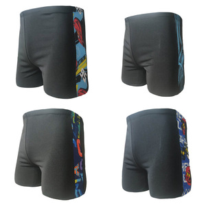 กางเกงว่ายน้ำผู้ชายขนาดพลัสไซส์ ความยาวสี่ส่วน แห้งเร็ว ชุดว่ายน้ำสำหรับฝึกซ้อมระดับมืออาชีพ อุปกรณ์ว่ายน้ำ - Product Image 1