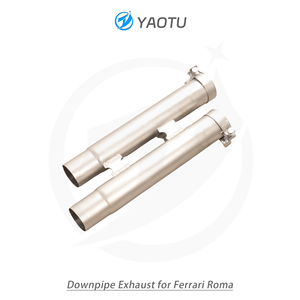 Tubo di Scarico a H in Acciaio Inox 304 ad Alte Prestazioni YT per Ferrari <span class=keywords><strong>Roma</strong></span> 3.9 - Product Image 3