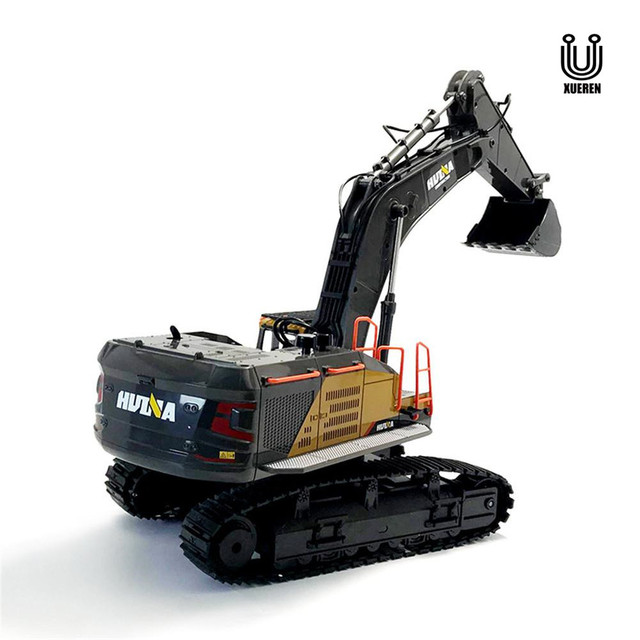 Hot Sale Huina 1592 RC Excavator 22CH Big RC Trucks Simulation Excavator Remote Control Vehicle Model Hobby Toy for Children