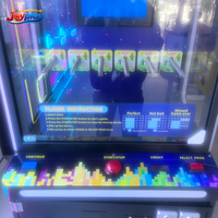 Machine de jeu d'arcade de compétences 'Brick Stacker' à monnayeur, avec distributeur de peluches et de cadeaux