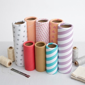 Industrial Fabric Winding Paper <b>Tube</b> Excellent Axial Load Capacity Kraft <b>Cardboard</b> Core Cloth Roll Carrier OEM - Product Image 1