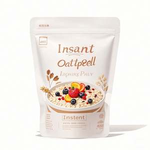 Wholesale Customized Moisture-Proof Ziplocked Mylar Plastic Food Pouch Packaging <b>Bags</b> for Cookies Coffee Sushi and Jelly - Product Image 4