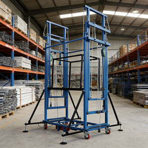 Andamio Eléctrico Plegable de Fácil Almacenamiento, Ideal para Transporte en Sitio y Gestión Diaria de Obras - Product Image 1