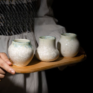 ถ้วยกาแฟเซรามิกชิมถ้วยเคลือบผลึกขนาด110มล. - Product Image 1