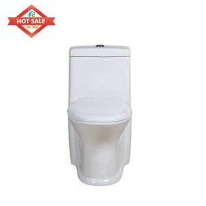 Inodoro <span class=keywords><strong>de</strong></span> Cerámica <span class=keywords><strong>de</strong></span> Una Pieza <span class=keywords><strong>con</strong></span> Sifón en Forma <span class=keywords><strong>de</strong></span> S, Ahorrador <span class=keywords><strong>de</strong></span> <span class=keywords><strong>Agua</strong></span>, Económico, <span class=keywords><strong>de</strong></span> Montaje en el Suelo, <span class=keywords><strong>con</strong></span> Forma Alargada, Venta al Por Mayor - Product Image 2