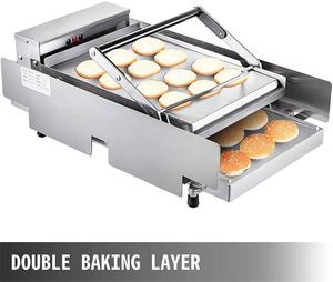 Dmwd — appareil de cuisson électrique Commercial, en acier inoxydable, cuiseur à <span class=keywords><strong>pain</strong></span>, Hamburger, grill, rôtissoire - Product Image 2