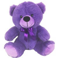 Peluche chocolat, logo de marque personnalisé, 50 cm, ours en peluche noir, pour les activités promotionnels