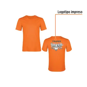 BOX 1 T-shirt à col rond pour homme, Orange, CH, TRUPER - Product Image 2