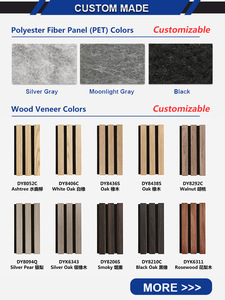 Panneau mural insonorisant personnalisable en PVC, adapté à la décoration intérieure tendance et au style moderne - Product Image 4