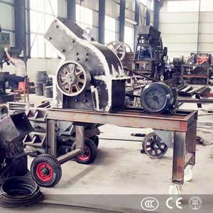 Concasseur à marteaux mobile portable PC 600*400 pour pierre et sable avec convoyeur et alimentateur, très demandé en Amérique du Sud - Product Image 4