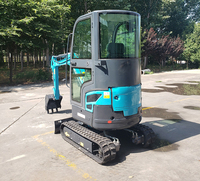 Mini-excavatrice hydraulique Euro5 Epa4 la plus petite, excavatrices de chantier, mini-excavatrice à vendre au Royaume-Uni, prix des machines avec godet à pouce