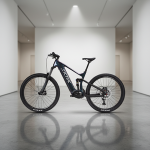 Vélo <span class=keywords><strong>VTT</strong></span> Électrique EM10 à <span class=keywords><strong>Moteur</strong></span> Central en Fibre de Carbone, 12 Vitesses, 48V, <span class=keywords><strong>Moteur</strong></span> Bafang 500W, Suspension Intégrale – Vente Flash - Product Image 1