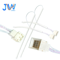 Kabel Pita Datar Sinyal Internal Serbaguna 685mm 600V Perangkat Elektronik Otomotif Peralatan Rumah Tangga Sambungan Aman Crimp