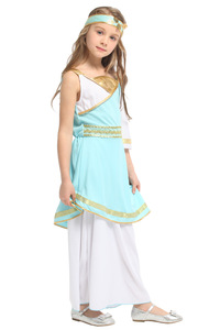 <span class=keywords><strong>Niñas</strong></span> Halloween maquillaje bola fiesta jazmín disfraces niños carnaval fiesta <span class=keywords><strong>Aladdin</strong></span> árabe princesa rendimiento desgaste disfraces - Product Image 2
