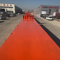 Semi-remorque plateau 3 essieux 20ft 45ft 40ft avec suspension pneumatique, plancher en acier, transport de conteneurs lourds 60 tonnes, prix usine