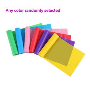 Bandes de résistance colorées, bandes d'exercice en TPE et latex, boucles extensibles pour la gym, le yoga, le pilates et l'entraînement physique - Product Image 1