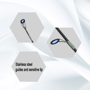 คันเบ็ดตกปลาคาร์บอน Weihai Factory ขนาด 1.8-1.98 เมตร น้ำหนักเหยื่อ 30-80 กรัม สำหรับตกปลาในน้ำจืด ปลาคาร์พ ปลาเทราต์ แบบเบา-ปานกลา<span class=keywords><strong>ง</strong></span> พร้อมชุดเหยื่อปลอม 2 ชิ้น - Product Image 4