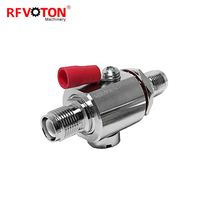 Parafoudre RF à décharge gazeuse 90V, RP TNC femelle Jack-Jack, pour montage en panneau, large bande DC 6GHz