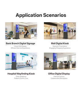 Affichage numérique sur pied, affichage publicitaire vertical, système Android pour l'affichage commercial dans les centres commerciaux - Product Image 4
