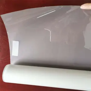 Blanco mate esmerilado película de la ventana para baño de vinilo adhesivo de auto estática de privacidad de puerta de vidrio pegatina para casa