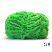 Rolle Fliegen binden Chenille Garn Synthetisches Material für Forellen-und Bass fischen für Lake River Stream