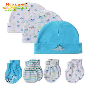 2024 ropa de bebé sombreros <span class=keywords><strong>y</strong></span> <span class=keywords><strong>manoplas</strong></span> Primavera Verano algodón producto infantil recién <span class=keywords><strong>nacido</strong></span> Niño niña conjunto de <span class=keywords><strong>manoplas</strong></span> - Product Image 6