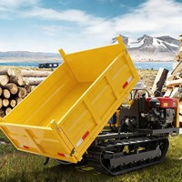 Remorque à benne basculante à 2 essieux et remorque à benne basculante pour VTT à usage industriel avec options personnalisables, garantie d'un an